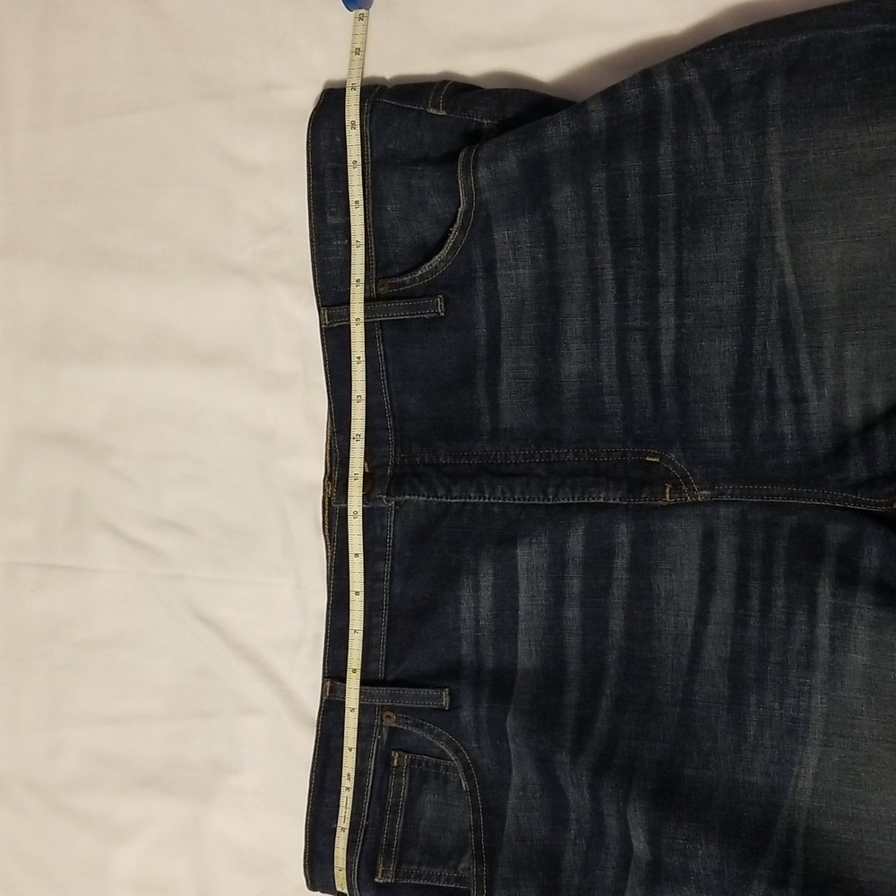 Madewell 10" High Rise Skinny Jeans Blue - Picture 14 of 15